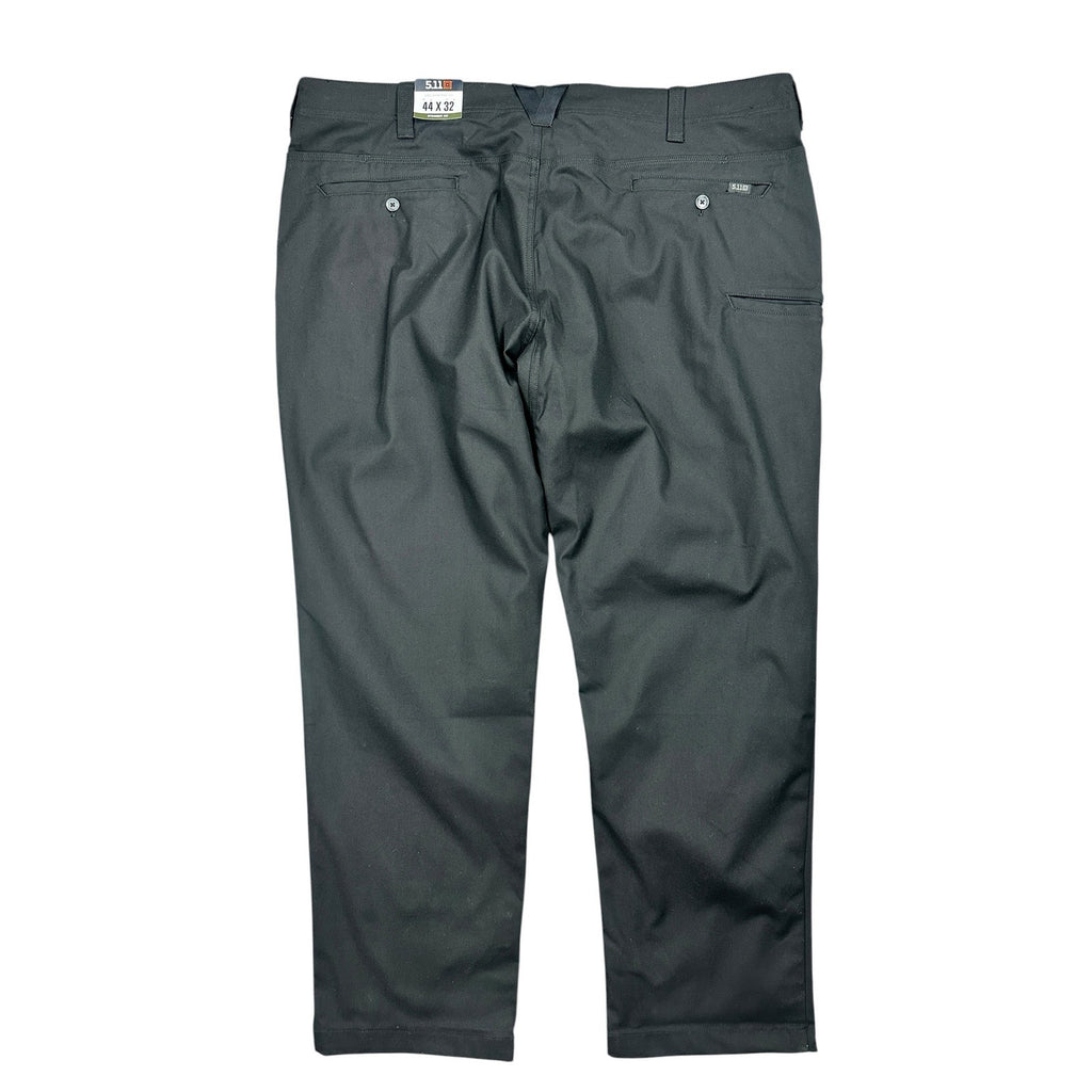 5.11 Tactical Edge 2.0 Straight Fit Chino Pants in Black — Size 44x32