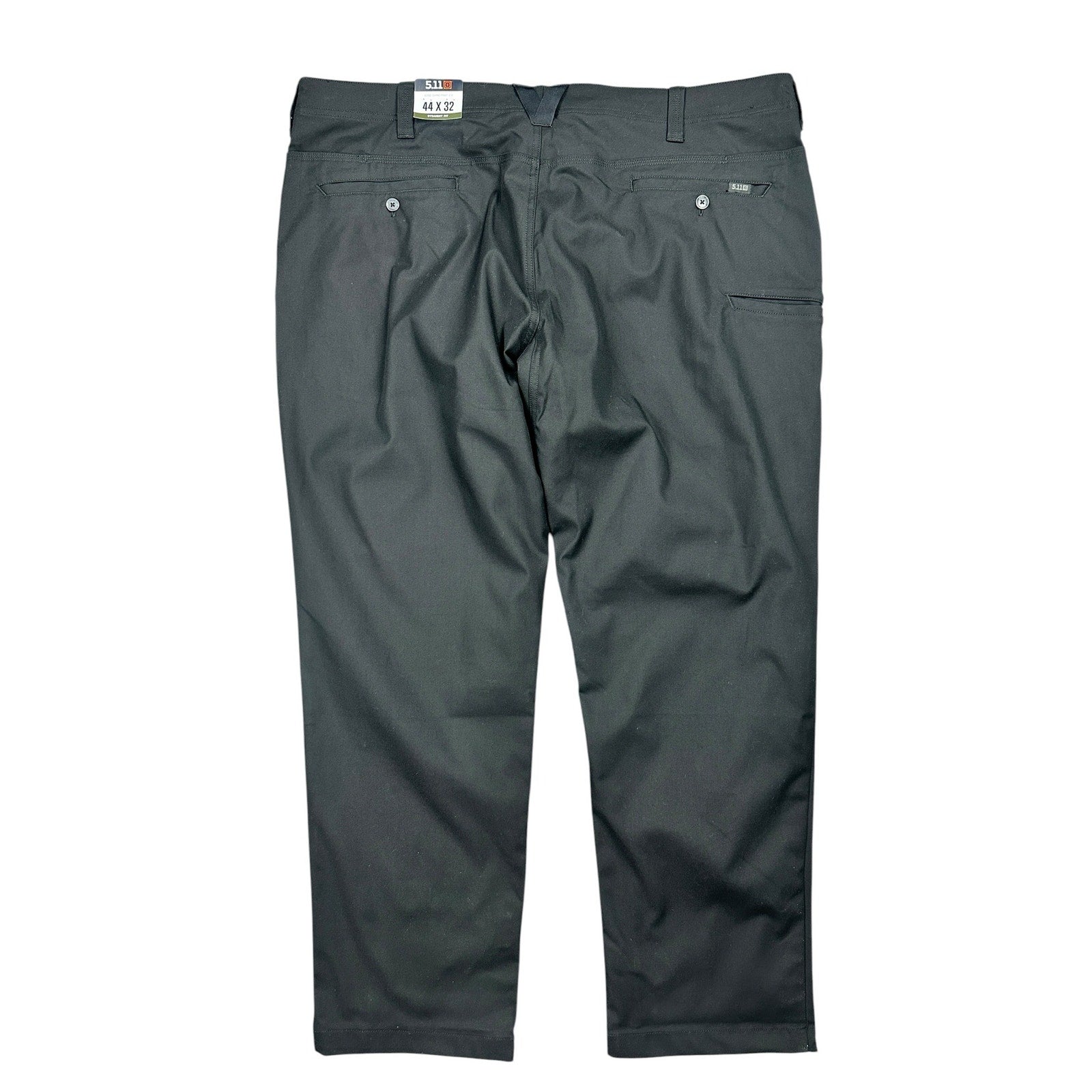 5.11 Tactical Edge 2.0 Straight Fit Chino Pants in Black — Size 44x32