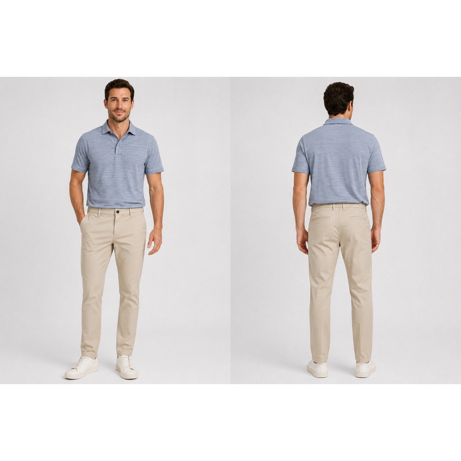 Birddogs Stretch Performance Khakis in Khaki — Size 34x32 // Preowned