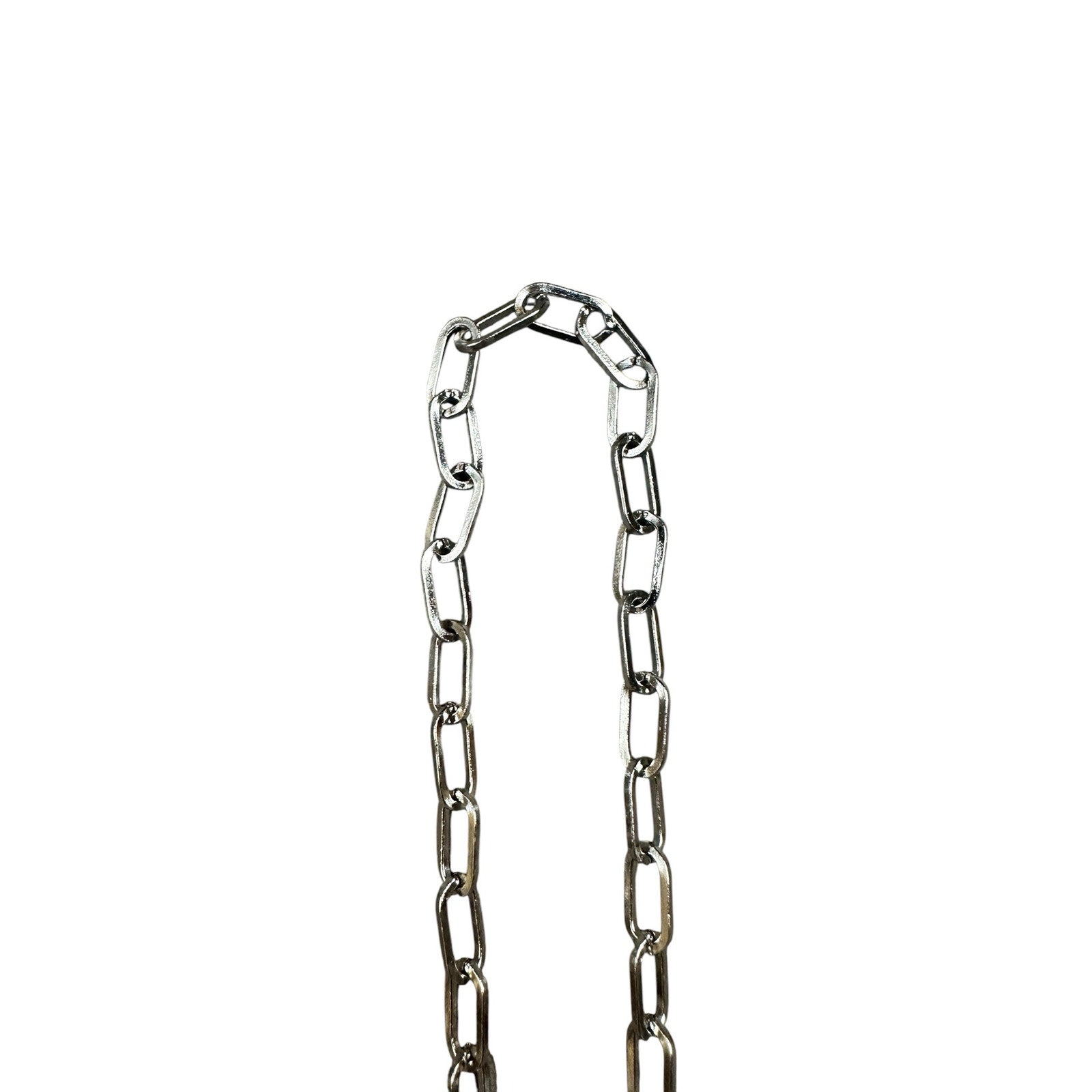 Andrew Christian Ball and Chain Necklace in Silver — One Size