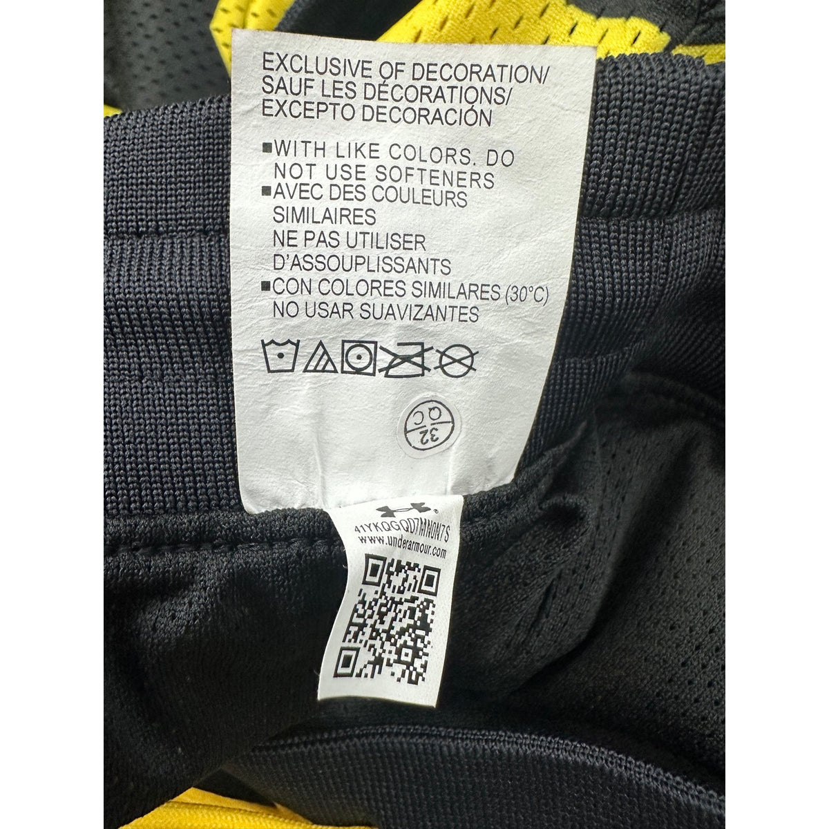 Under Armour Curry Signature 7" Mesh Basketball Shorts — Size 2XL