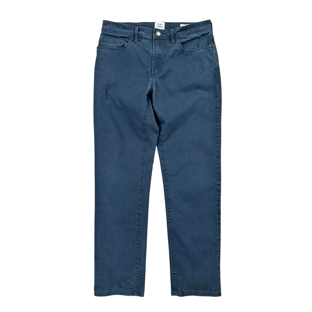 Flint & Tinder Straight Fit 5 Pocket Chino Pants in Navy — Size 31x30 // Preowned