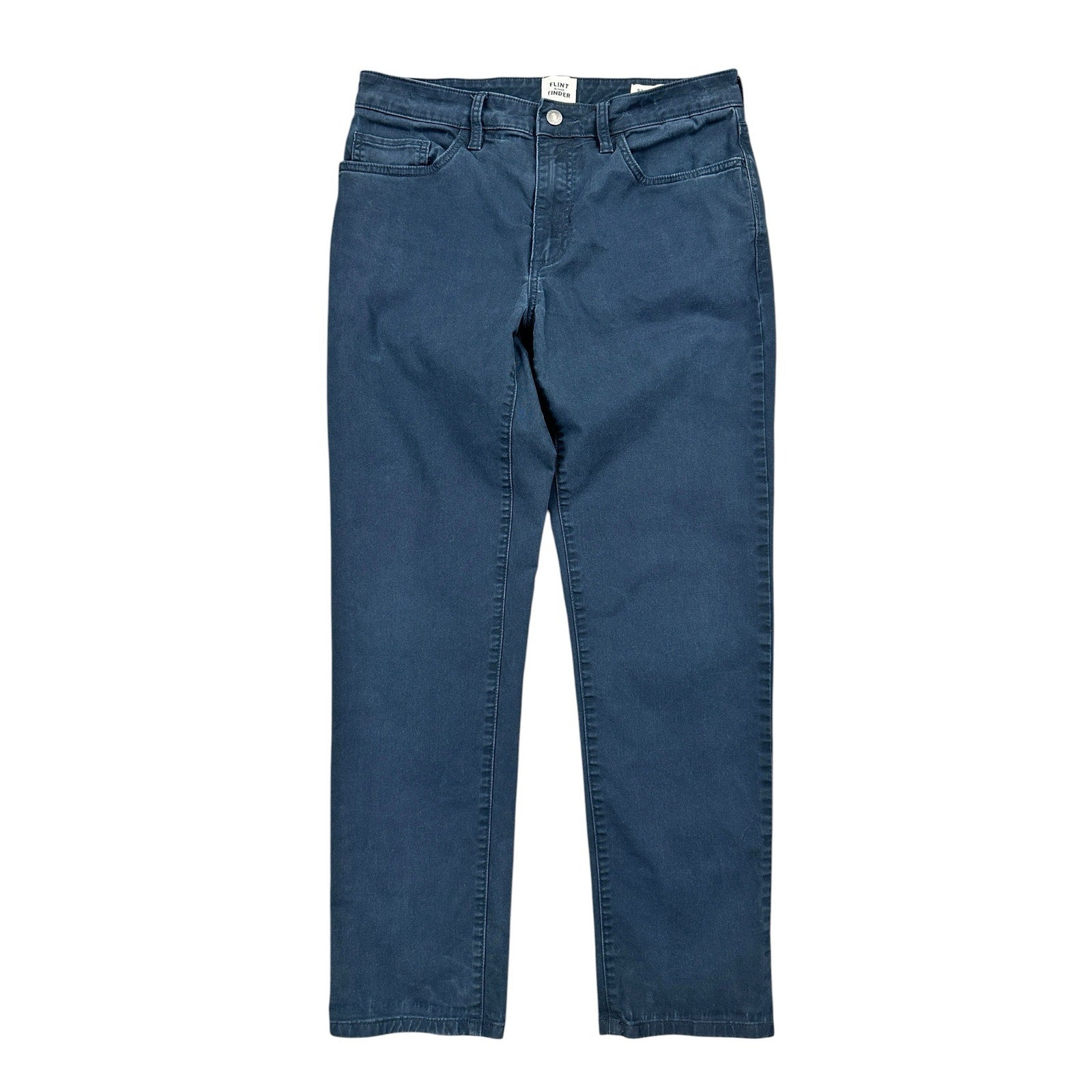 Flint & Tinder Straight Fit 5 Pocket Chino Pants in Navy — Size 31x30 // Preowned