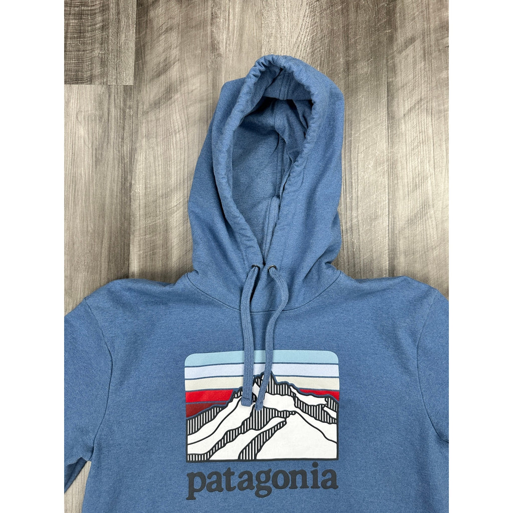 Patagonia Line Logo Ridge Uprisal Regular Fit Hoodie — Size Small // Preowned
