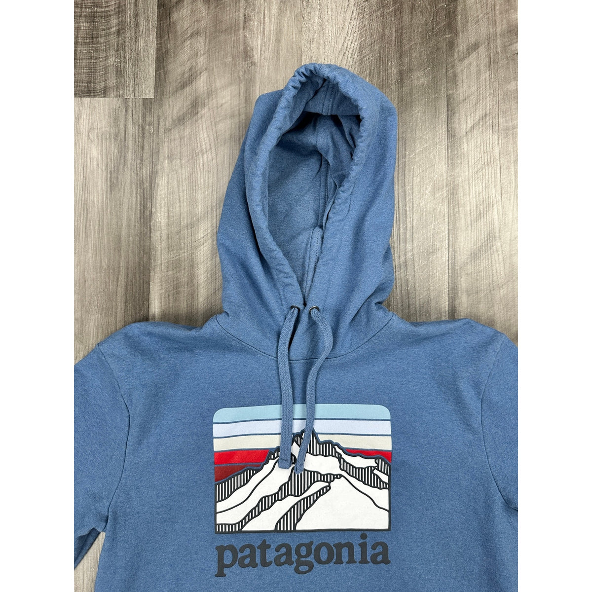 Patagonia Line Logo Ridge Uprisal Regular Fit Hoodie — Size Small // Preowned
