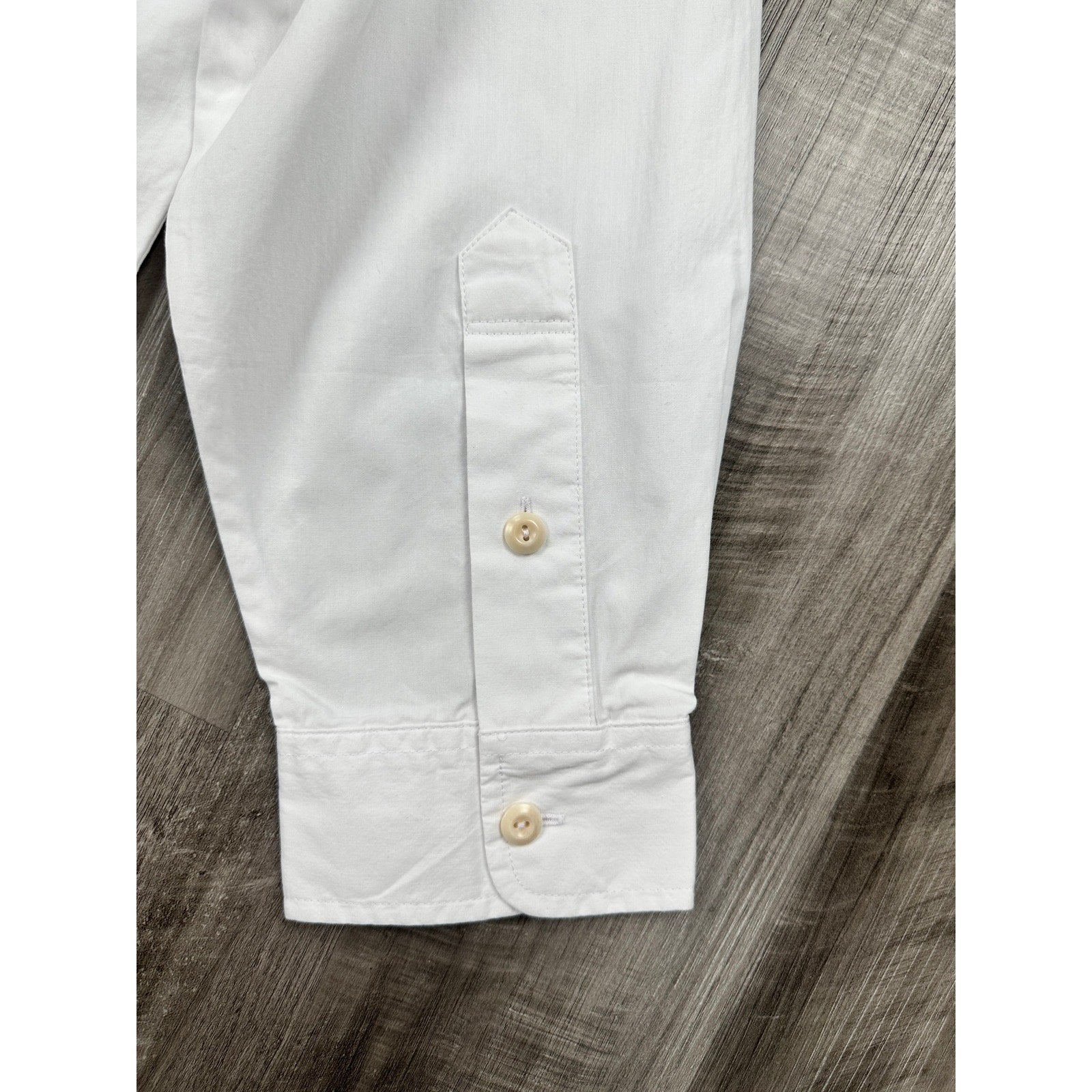 Adriano Goldschmied Oversized Utility Long Sleeve Double Pocket Shirt in White — Size 2XL