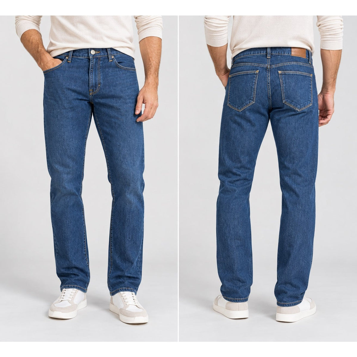 Peter Millar Straight Leg Stretch Denim Jeans — Size 33 // Preowned