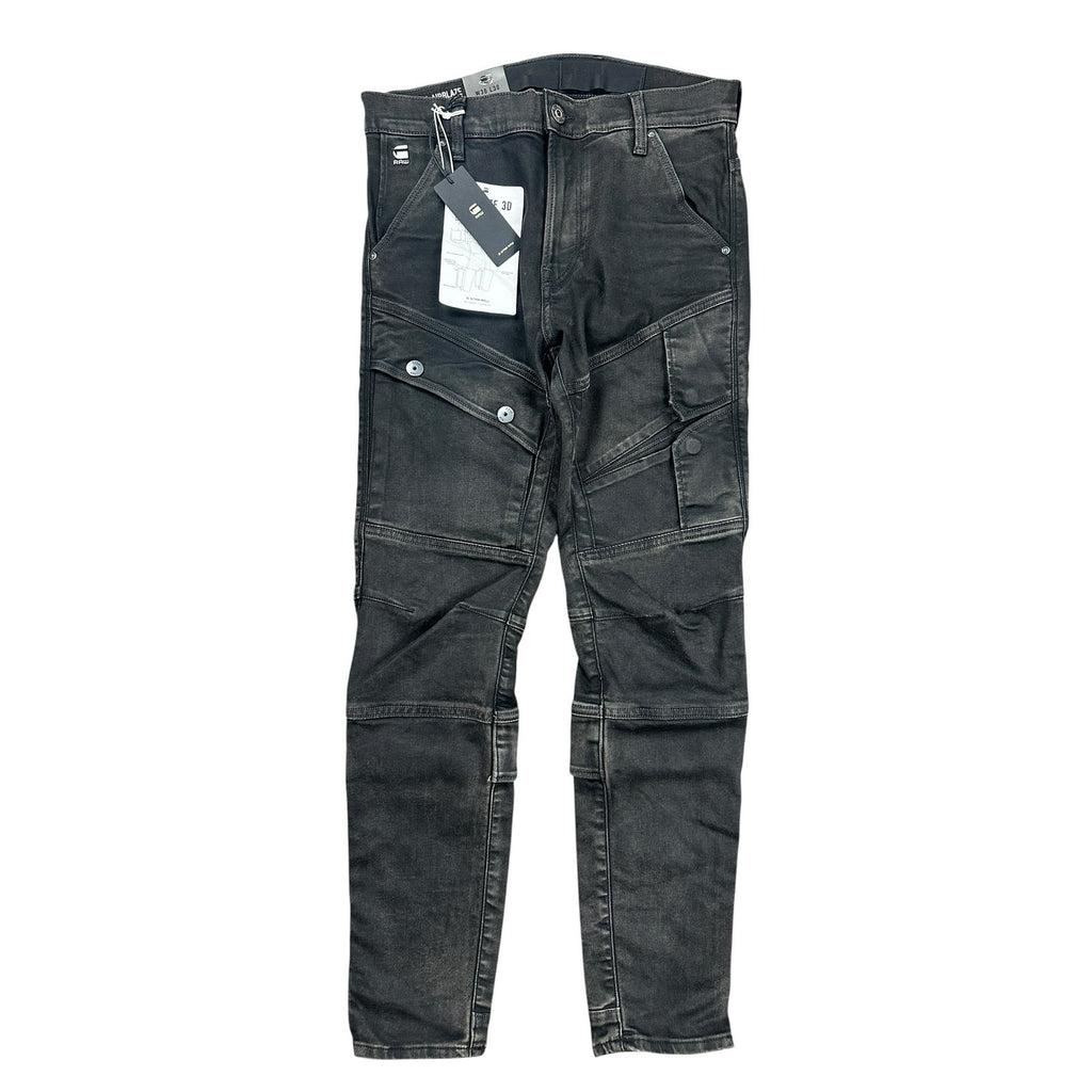 G-Star Raw Airblaze 3D Skinny Loomer Black Stretch Jeans — 30x30