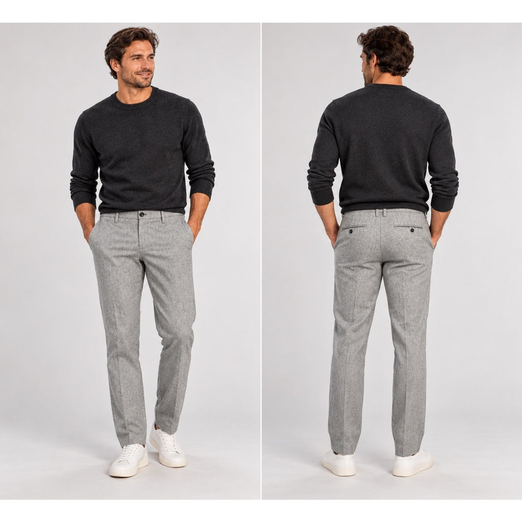 Huckberry Wills All Seasons Stretch Wool Trouser Pants — Size 36 // Preowned