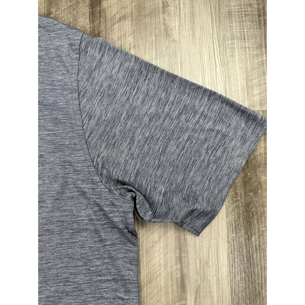 Peter Millar Featherweight Melange Golf Polo in Heather Gray — Size XL // Preowned
