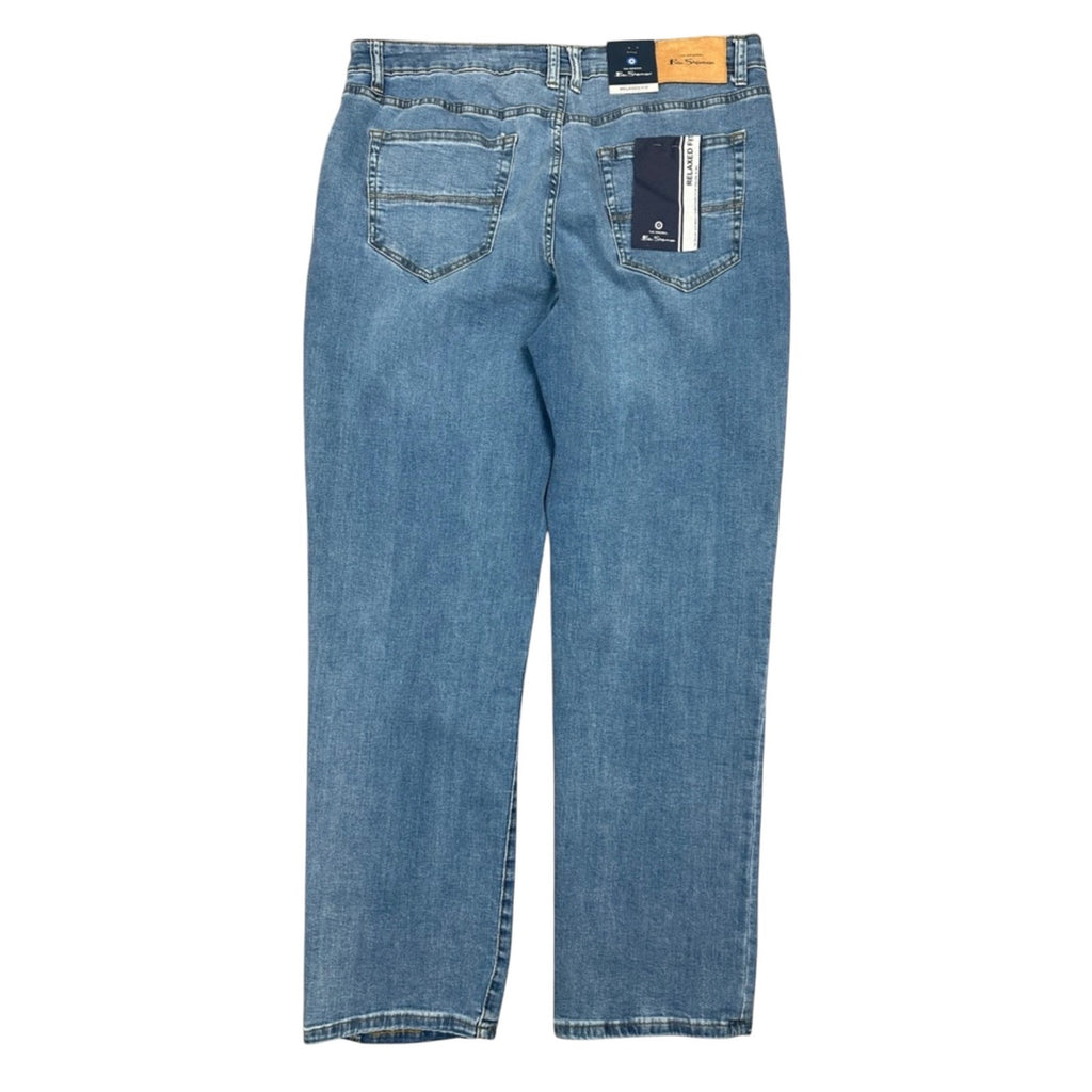 Ben Sherman Relaxed Fit Stretch Jeans - 36x30