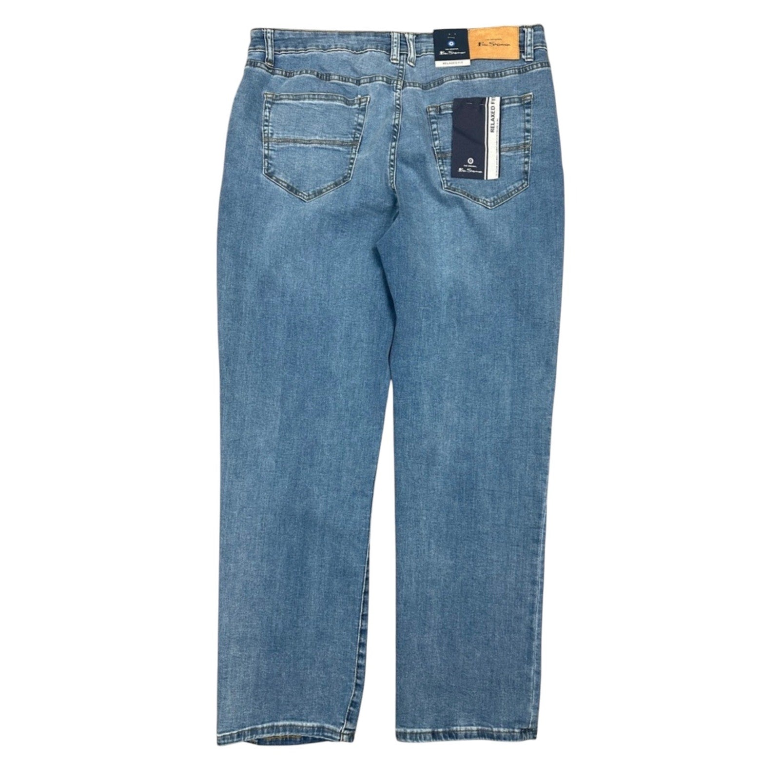 Ben Sherman Relaxed Fit Stretch Jeans - 36x30