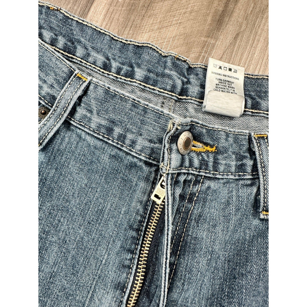 Cinch Silver Label Straight Leg Jeans in Blue — Size 38x36 // Preowned