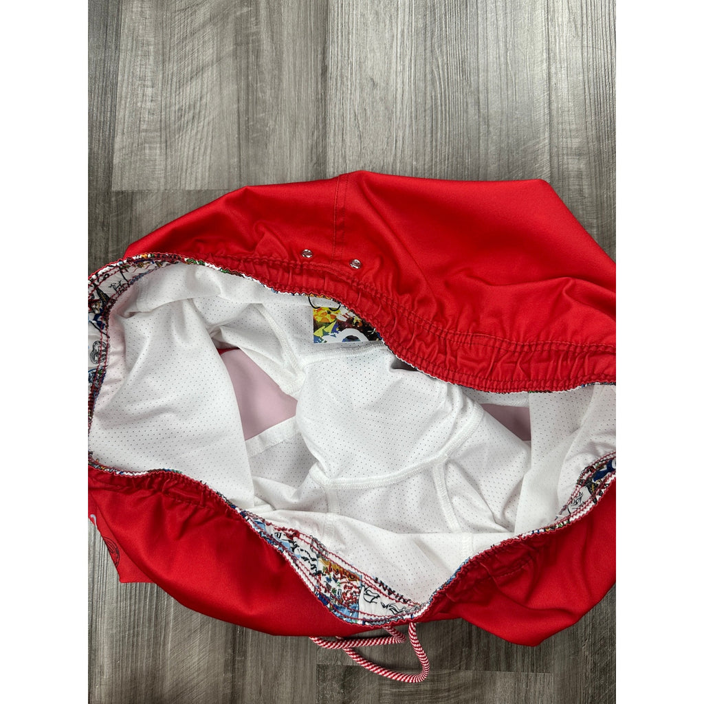 Robert Graham Traveling Swim Trunks Around the World — Size 2XL