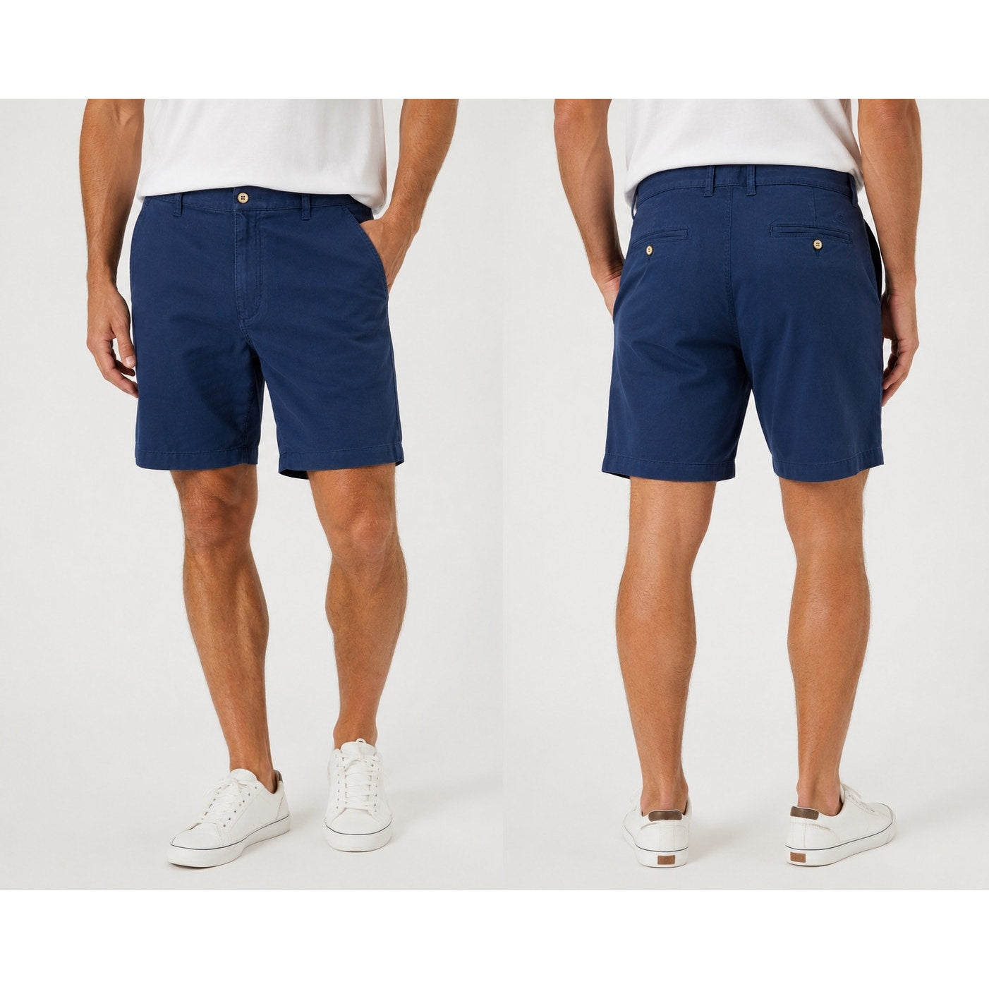 Tommy Bahama Boracay 12" Stretch Chino Shorts in Maritime Navy — Size 44
