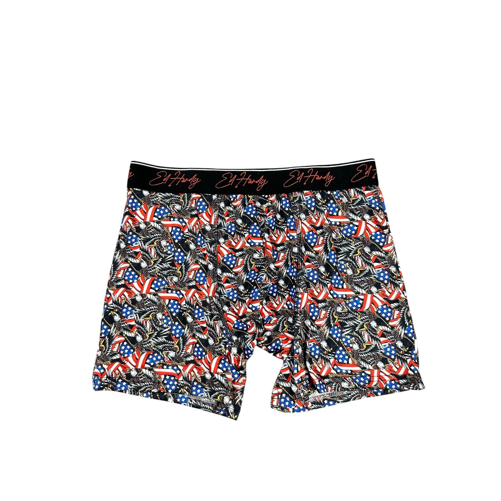 Ed Hardy Performance Boxer Briefs 4-Pack — Size Medium