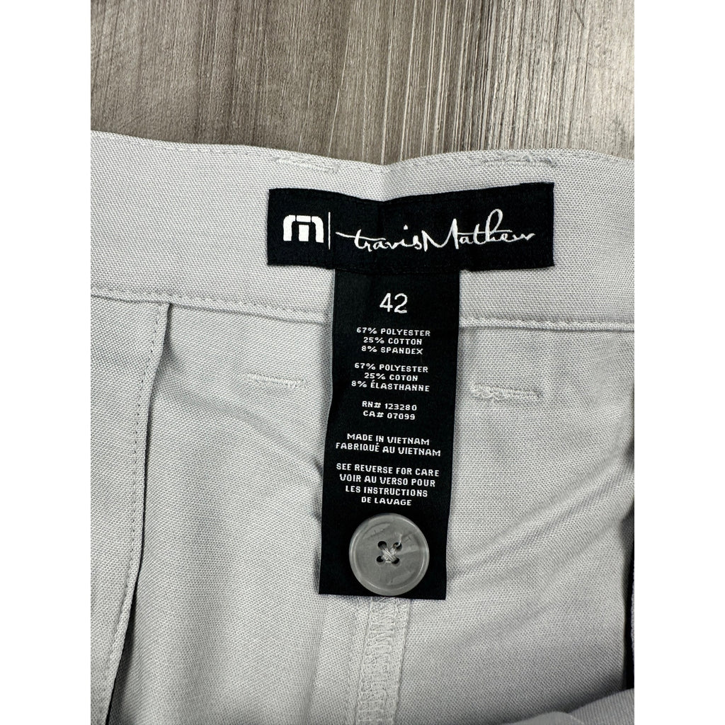 Travis Mathew Resort to This Golf Shorts in Heather Microchip — Size 42