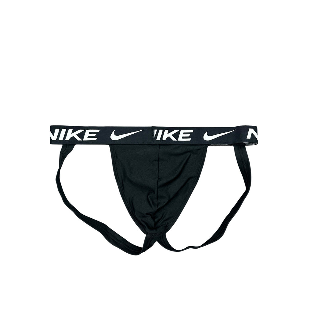 Nike Dri-FIT Essential Microfiber Jockstrap — 3 Pack in Black — Size 2XL