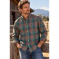 Ralph Lauren Vintage Plaid Long Sleeve Button Down Shirt — Size 16/34 (Large) // Preowned