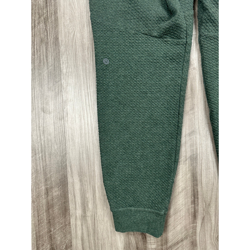 Lululemon At Ease Knit Joggers in Olive Green — Size Medium // Preowned