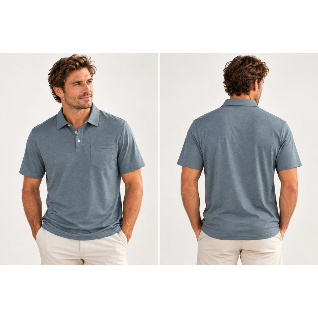 Free Fly Bamboo Heritage Polo — Size Medium