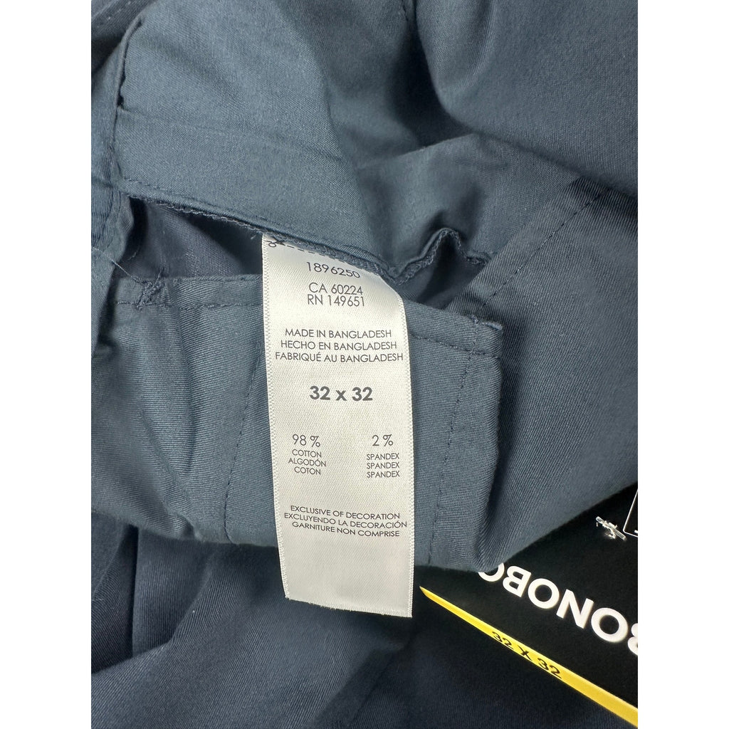 Bonobos Slim Trouser Chino Pants in Navy — Size 32x32