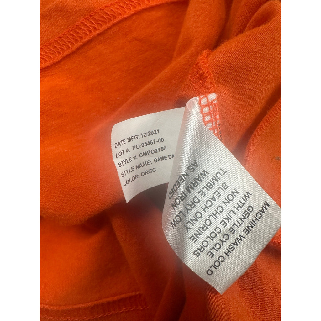 Johnnie-O Clemson Tigers Gameday Original Polo in Orange — Size Medium // Preowned