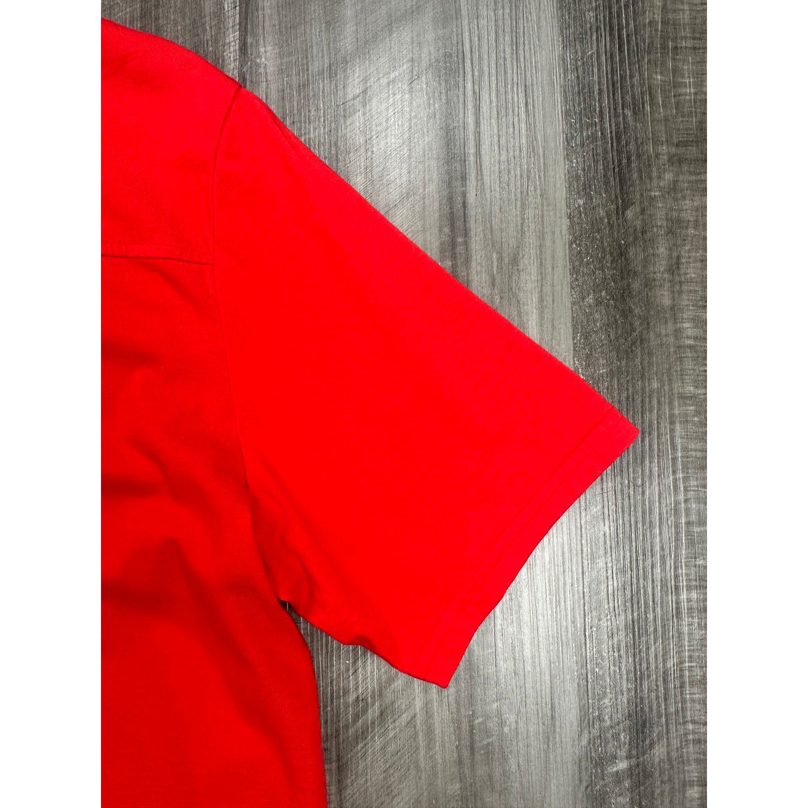 Criquet Players Classic Polo Shirt in Red — Size Large // Preowned
