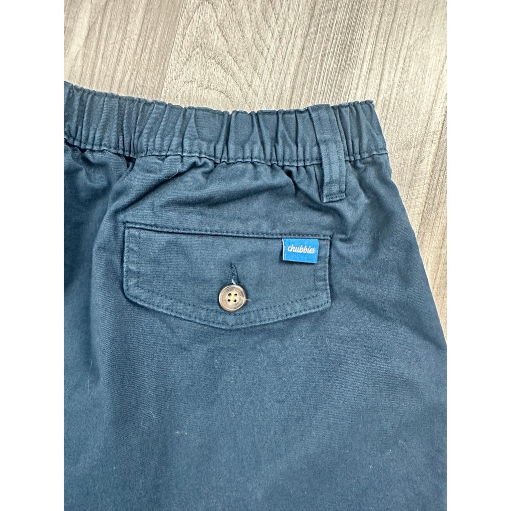 Chubbies 5.5-Inch Elastic Waist Chino Shorts in Navy — Size Large // Preowned
