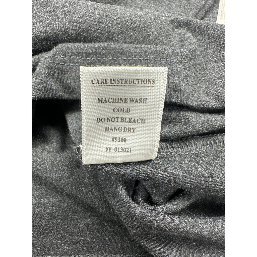 Free Fly Bamboo Flex Long Sleeve Henley in Charcoal — Size Large // Preowned
