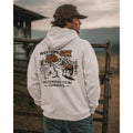 Sendero Provisions The Western Show Pretending to Be Cowboys Hoodie in Vintage White — Size Small // Preowned