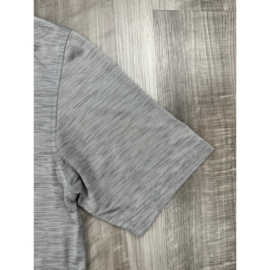 Southern Marsh Bermuda Performance Jersey Polo in Heather Gray — Size Small // Preowned