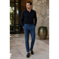 BOSS Hugo Boss Genius5 Slim Fit Wool Dress Pants in Open Blue, Navy — Size 34R