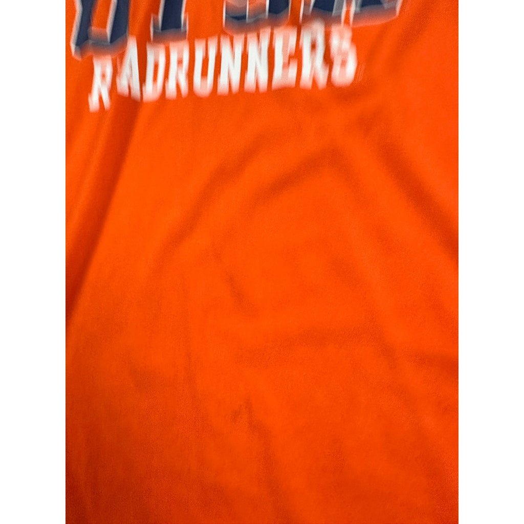 Champion UTSA Roadrunners Long Sleeve Hooded Soft Tee in Bright Orange — Size 2XL
