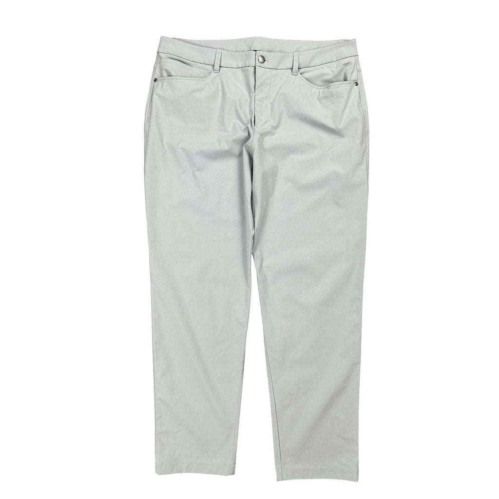 Lululemon ABC Classic Fit Warpstreme 5 Pocket Pants in Gray — Size 36 // Preowned