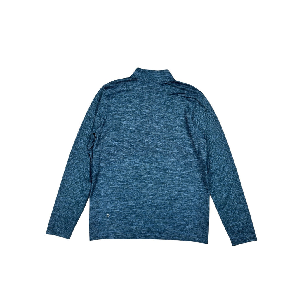 Lululemon Metal Vent Tech Half Zip Pullover in Heather Navy — Size Large // Preowned