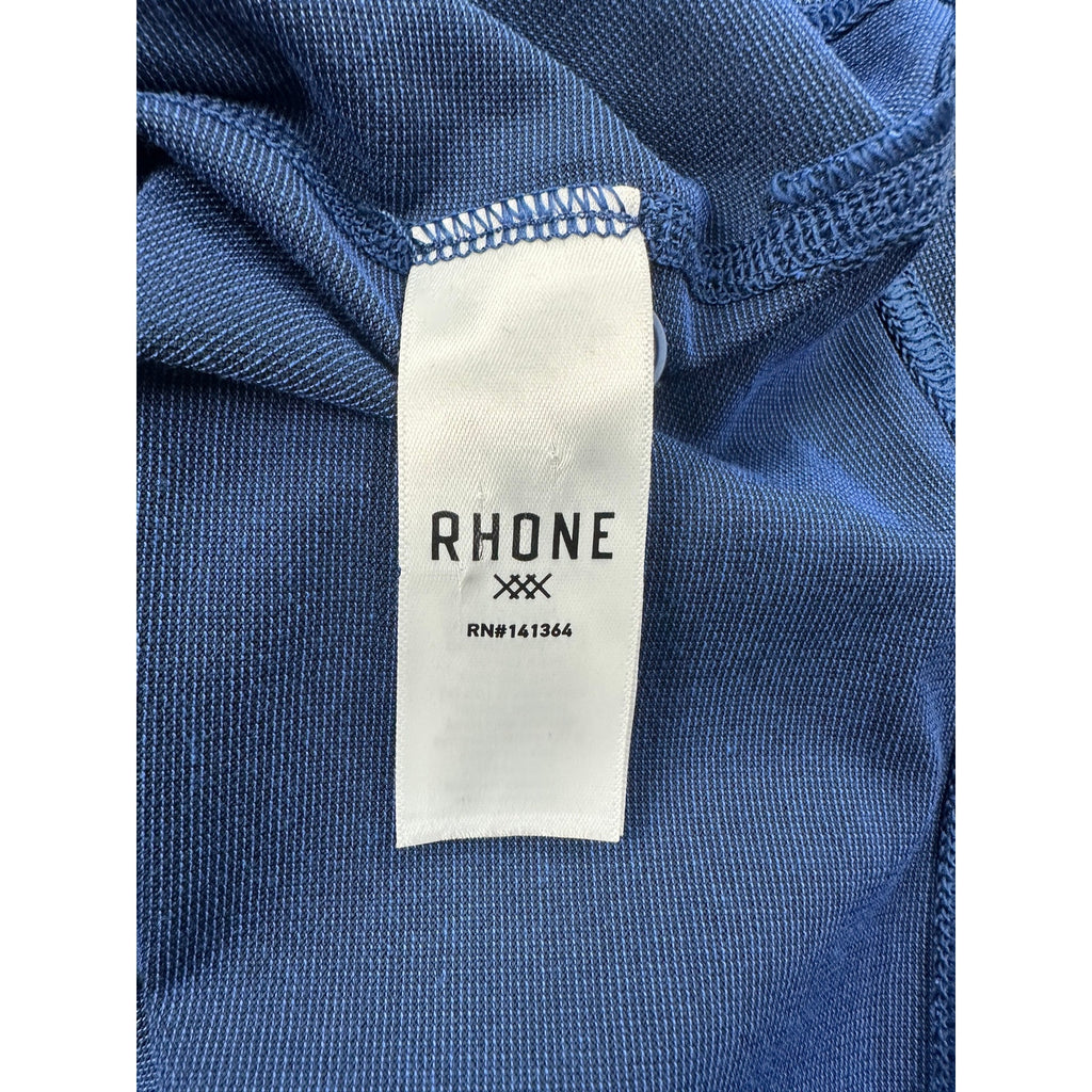 Rhone Delta Pique Performance Polo in Blue — Size 2XL // Preowned