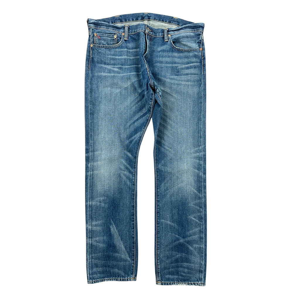 Polo Ralph Lauren Slim Straight Fit Jeans in Blue — Size 38x32 // Preowned