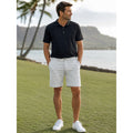 Travis Mathew Resort to This Palms Golf Shorts in Heather Microchip — Size 36