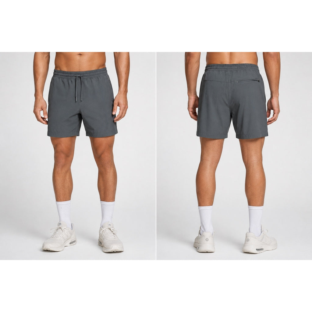 Lululemon Bowline Ripstop 8" Performance Shorts in Charcoal — Size Large // Preowned