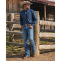 Cinch Silver Label Straight Leg Jeans in Blue — Size 38x36 // Preowned
