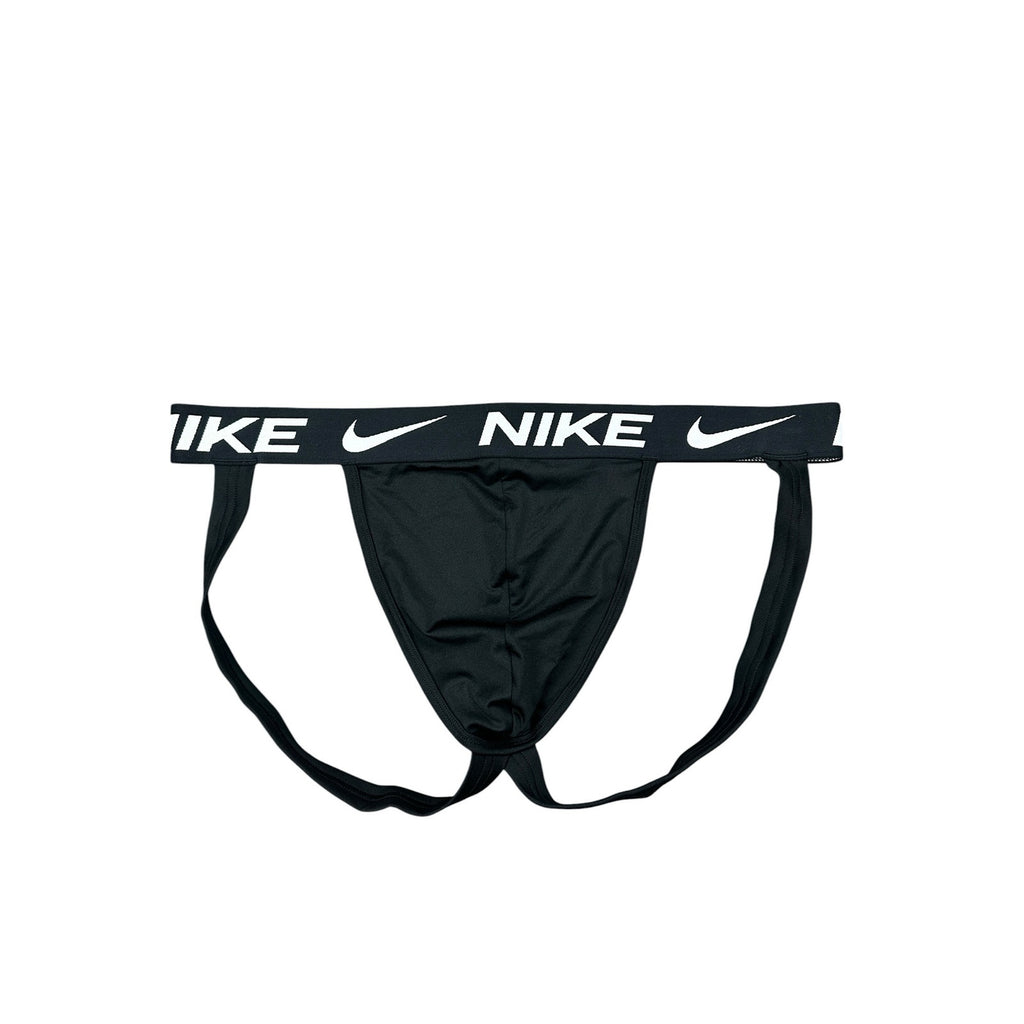 Nike Dri-FIT Essential Microfiber Jockstrap — 3 Pack in Black — Size 2XL
