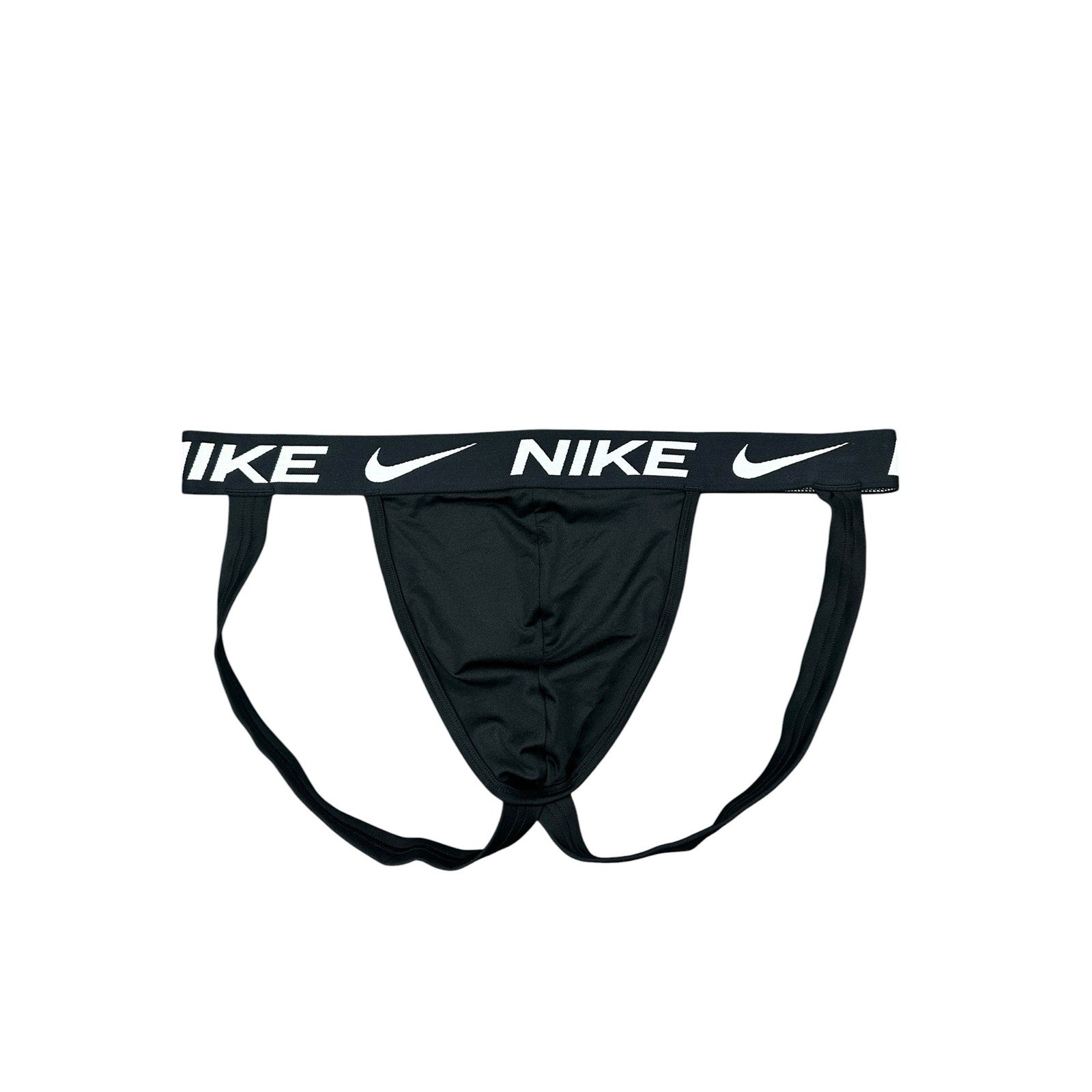 Nike Dri-FIT Essential Microfiber Jockstrap — 3 Pack in Black — Size 2XL