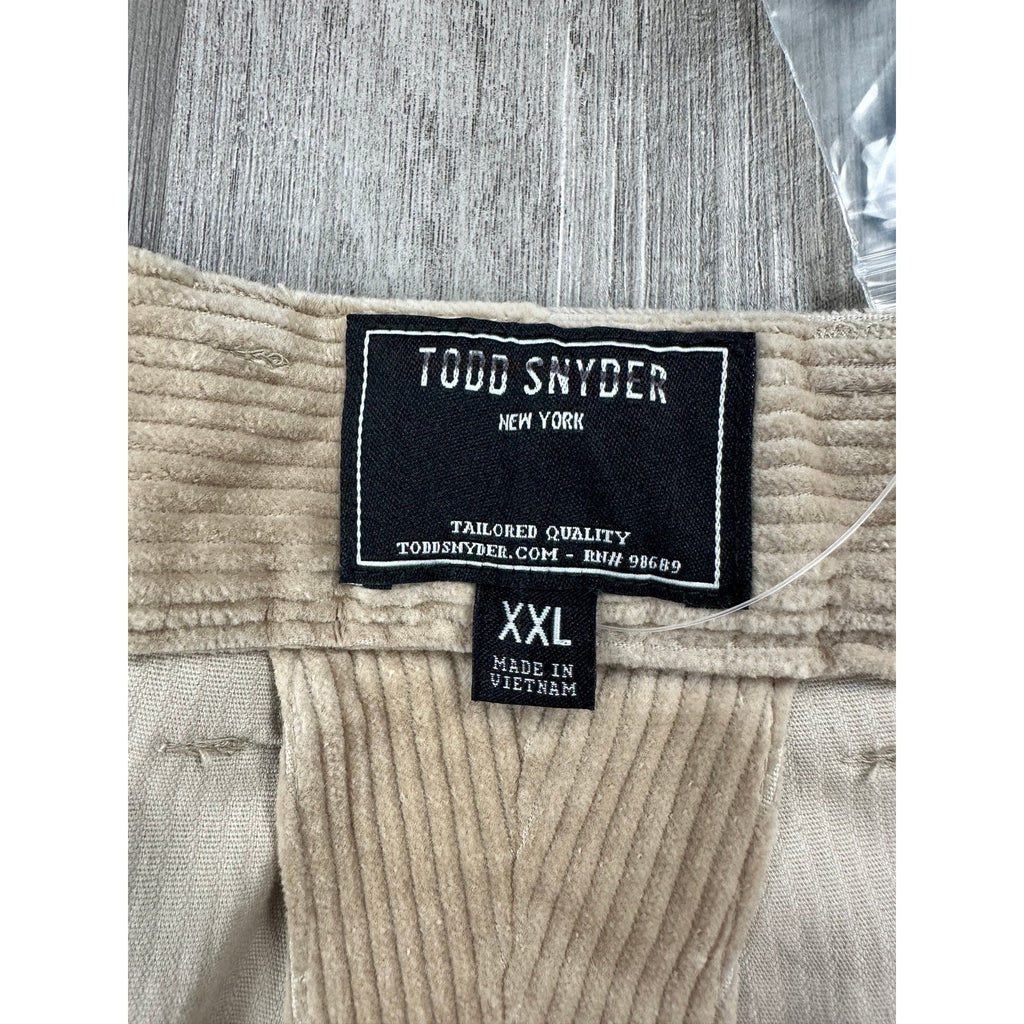 Todd Snyder Corduroy Side Elastic Trouser Pants — Size 2XL