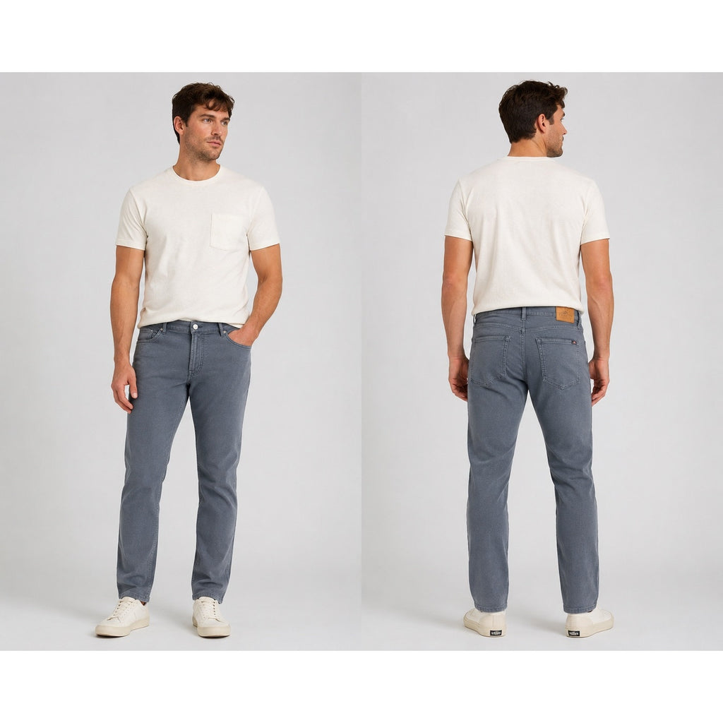 Faherty Stretch Terry 5 Pocket Pants in Navy — Size 38 // Preowned