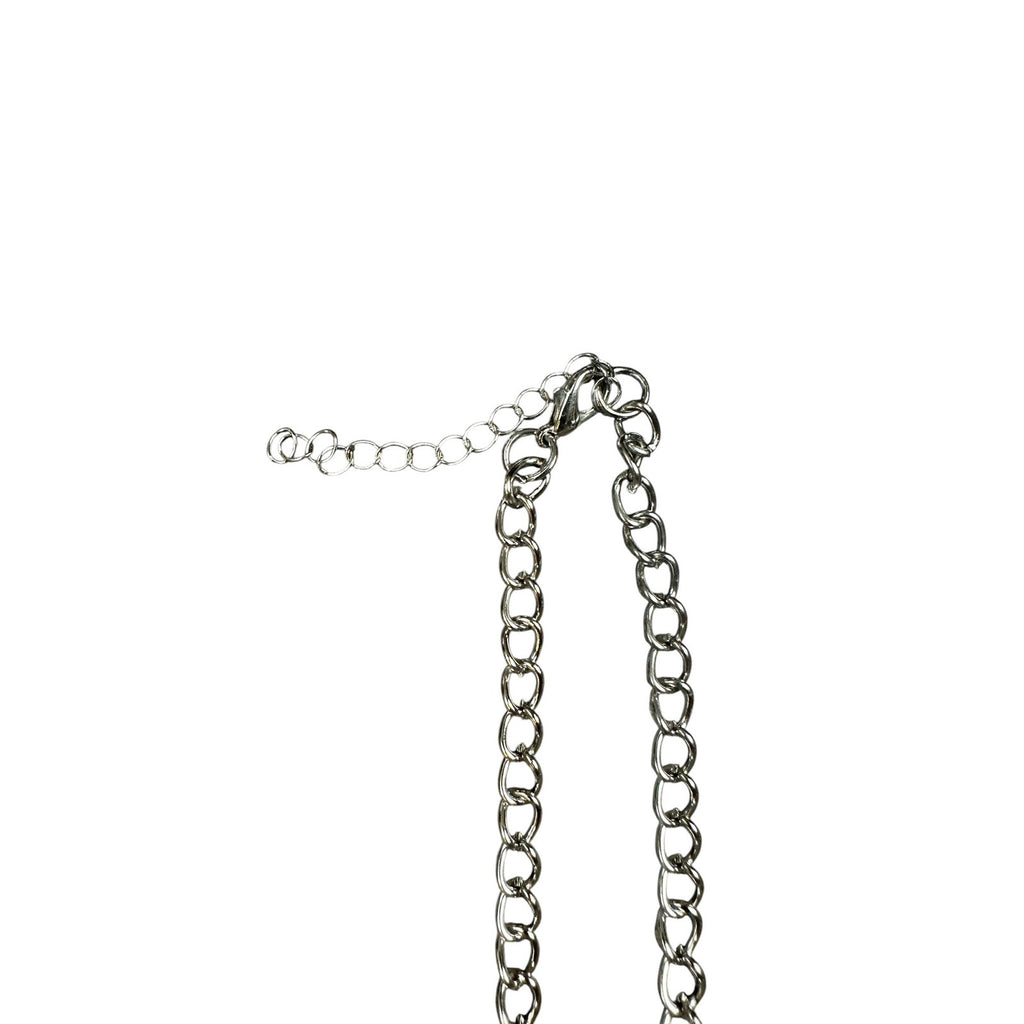 Andrew Christian Dog Tag Necklace in Silver — One Size
