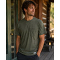 Cotopaxi Paseo Travel Pocket Tee in Olive Green — Size Medium // Preowned