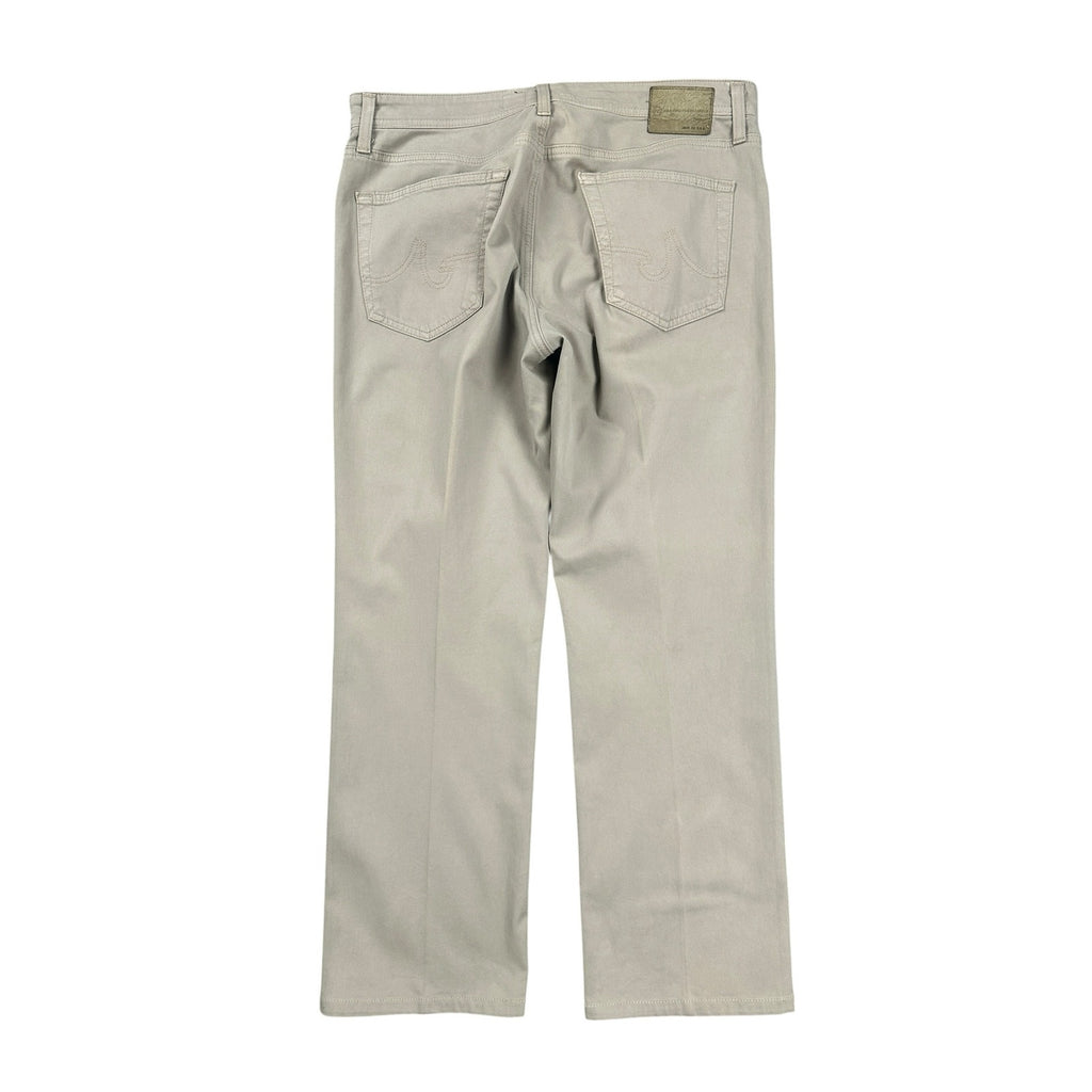 AG Adriano Goldschmied Protégé Straight Leg Pants in Cornsilk — Size 36x34 // Preowned