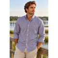 Southern Marsh Tattersall Check Long Sleeve Button Down Shirt — Size Medium // Preowned