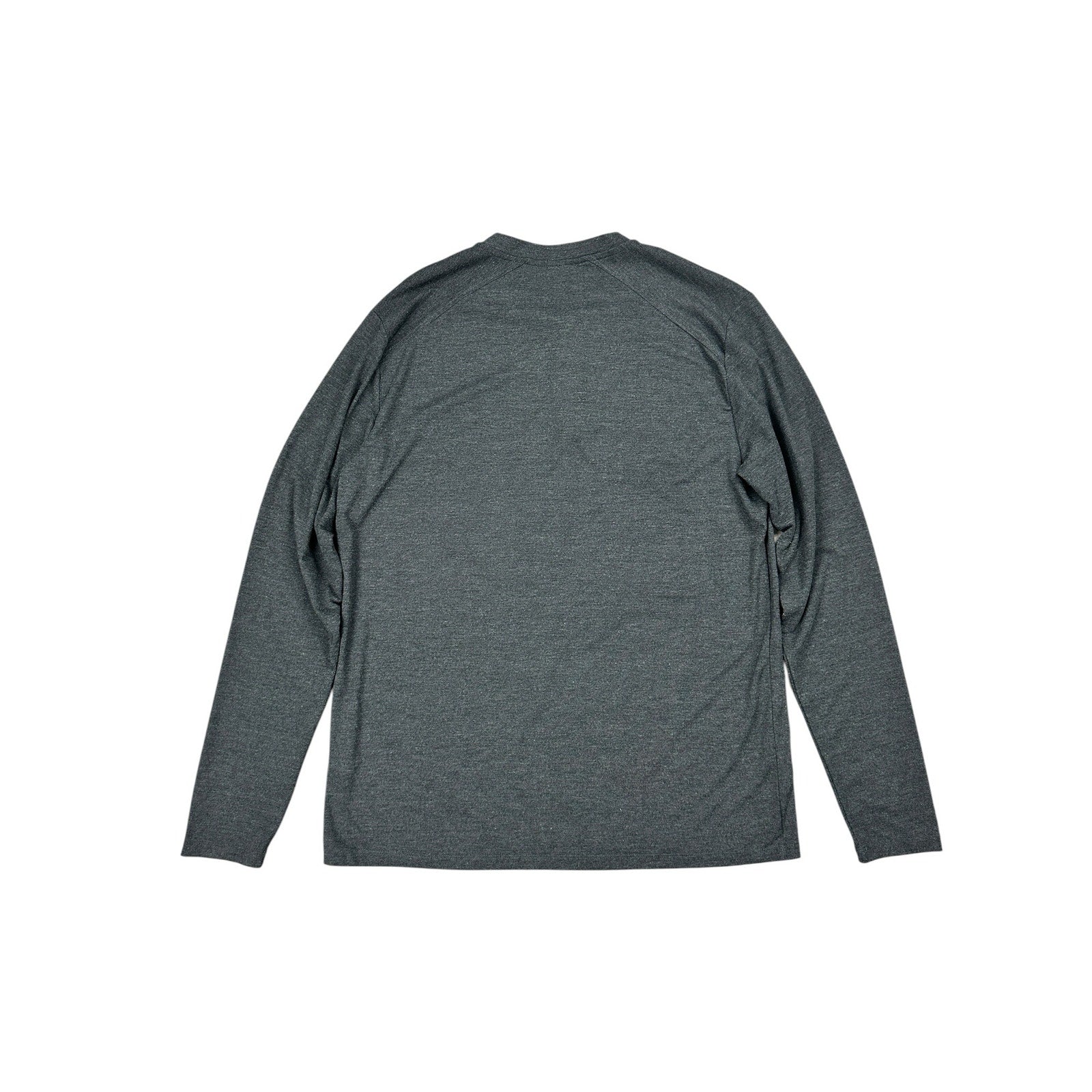 Free Fly Bamboo Flex Long Sleeve Henley in Charcoal — Size Large // Preowned